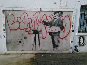 An original Banksy!