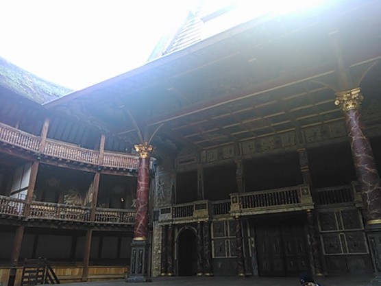 The Globe Theatre "heavens"